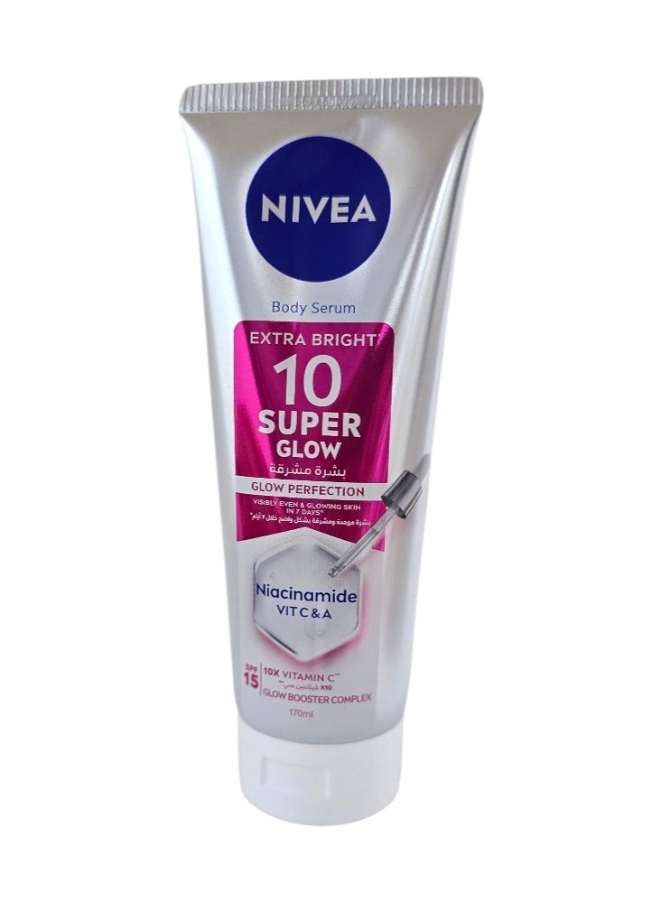 نيفيا سيروم للجسم إكسترا برايت 10 بشرة مشرقة بالنياسيناميد و فيتامين سي و أ 170 مل - Image 2